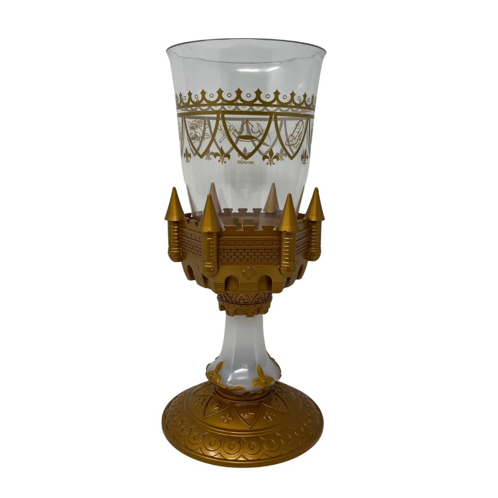 Disney Beauty & Beast Light Up Castle Goblet Cup Lumiere Cogsworth